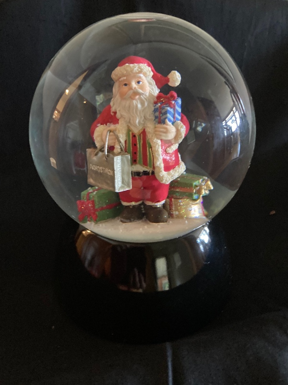 Nordstrom At Home Musical Santa Claus Snow Globe